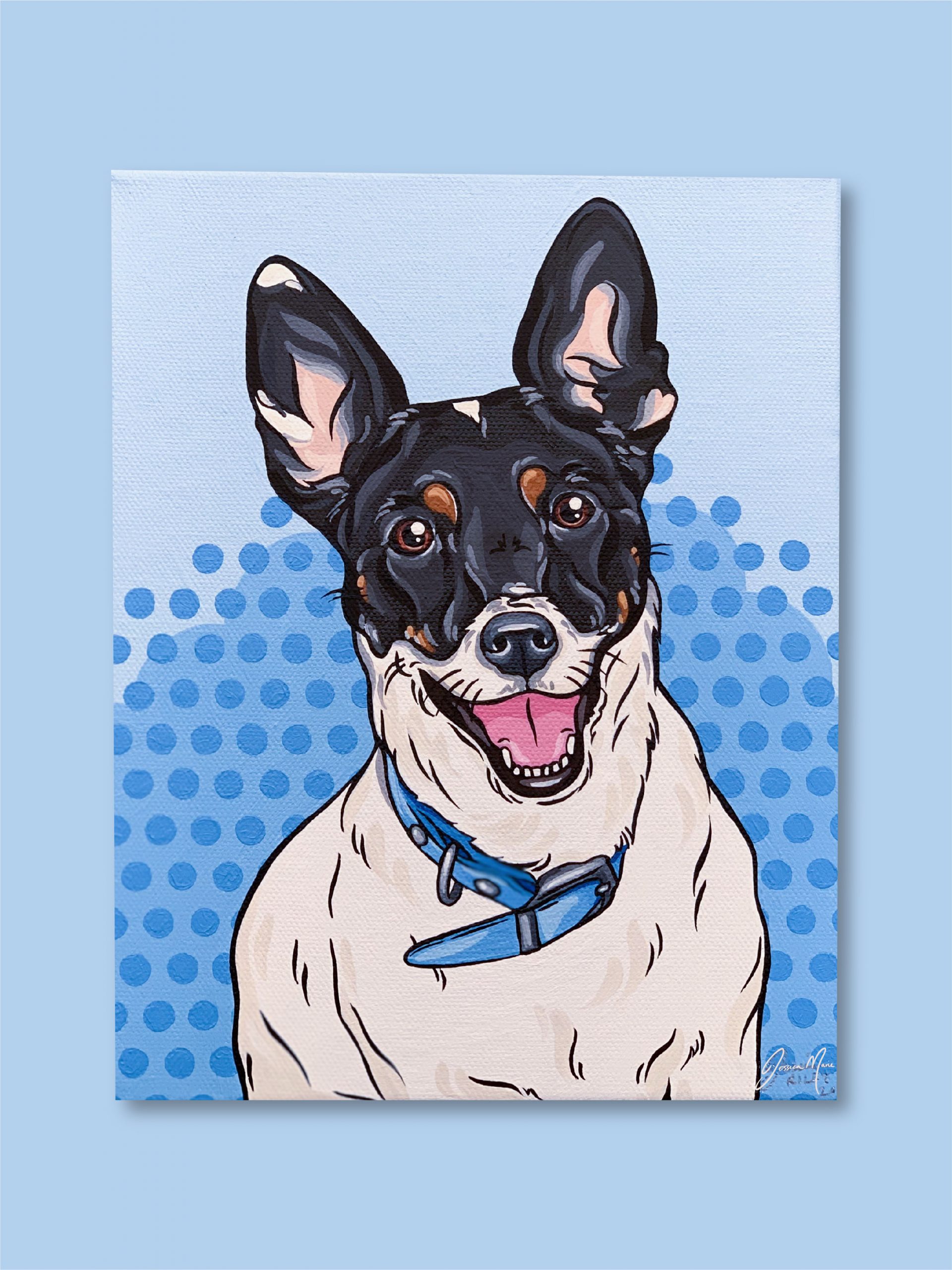 Pop Art Puppy Dogs | Custom Pet Portraits